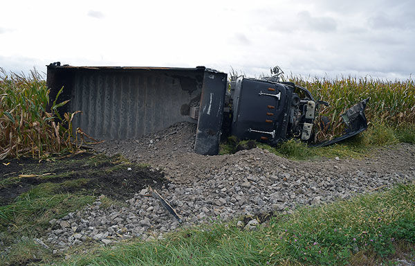 Two-vehicle crash